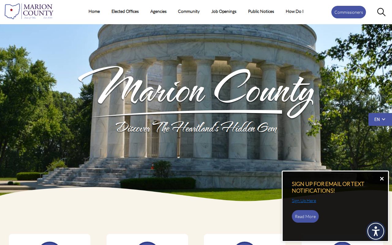Marion County court docket official county records and court links